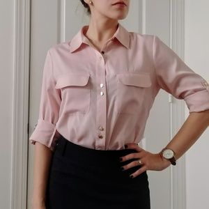 Pink Button Down Shirt